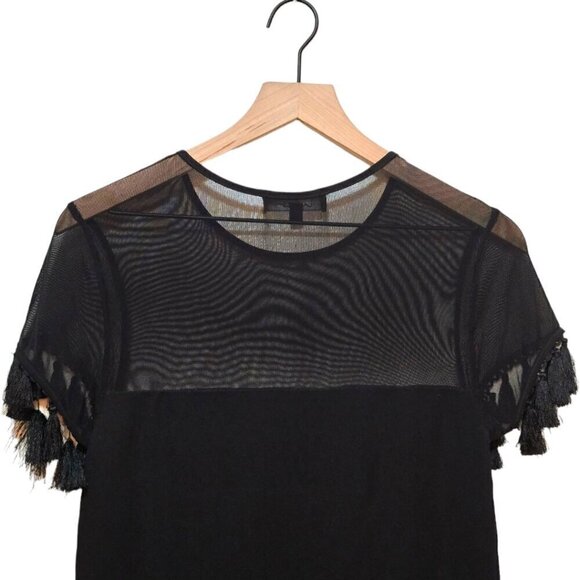 Lulus Iced Latte Black Shift Mini Dress Sz XS - Picture 7 of 11